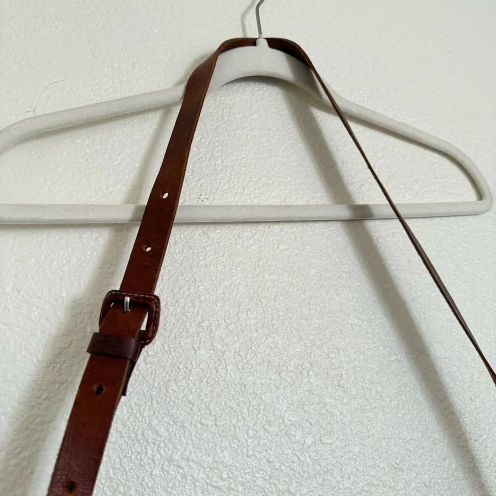Leather satchel bag - Picture 4 of 10